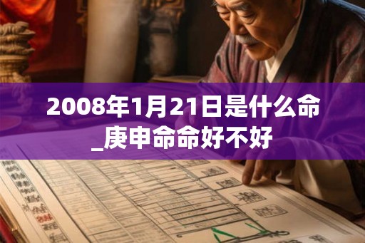2008年1月21日是什么命_庚申命命好不好