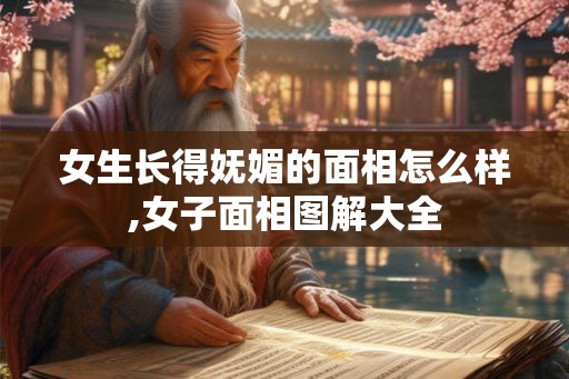 女生长得妩媚的面相怎么样,女子面相图解大全