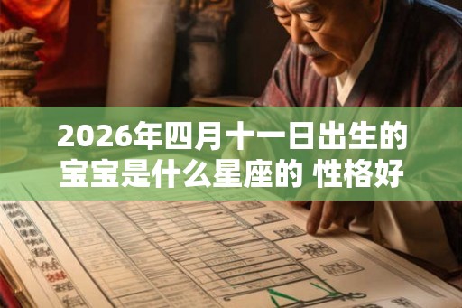 2026年四月十一日出生的宝宝是什么星座的 性格好不好
