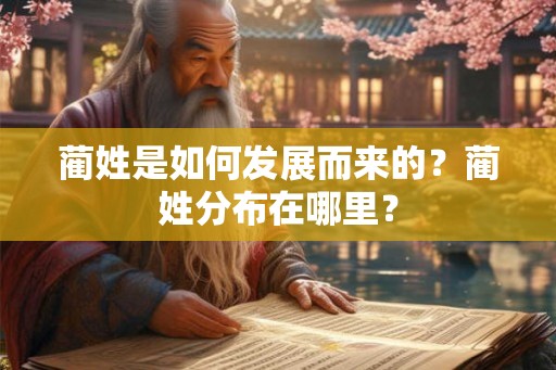 蔺姓是如何发展而来的？蔺姓分布在哪里？