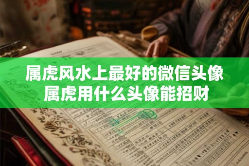 属虎风水上最好的微信头像 属虎用什么头像能招财