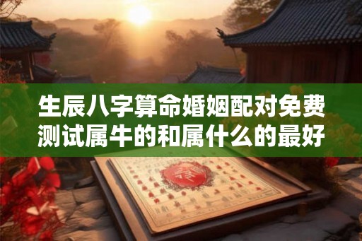 生辰八字算命婚姻配对免费测试属牛的和属什么的最好 属牛生肖配对姻缘