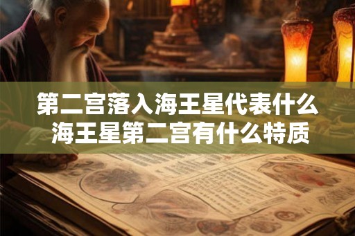 第二宫落入海王星代表什么 海王星第二宫有什么特质