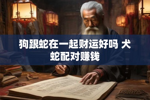 狗跟蛇在一起财运好吗 犬蛇配对赚钱