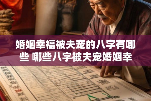 婚姻幸福被夫宠的八字有哪些 哪些八字被夫宠婚姻幸福