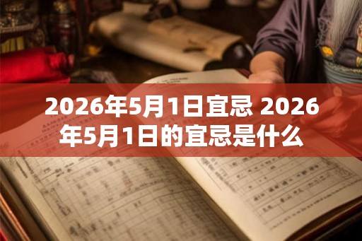 2026年5月1日宜忌 2026年5月1日的宜忌是什么