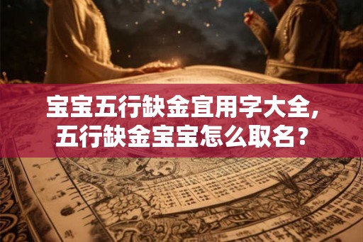 宝宝五行缺金宜用字大全,五行缺金宝宝怎么取名？