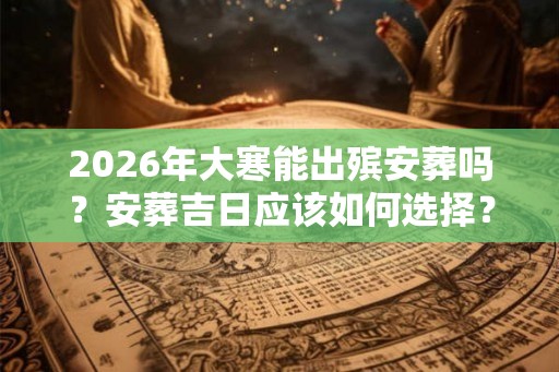 2026年大寒能出殡安葬吗?安葬吉日应该如何选择? 2026年大寒能出殡安葬吗?安葬吉日应该如何选择?