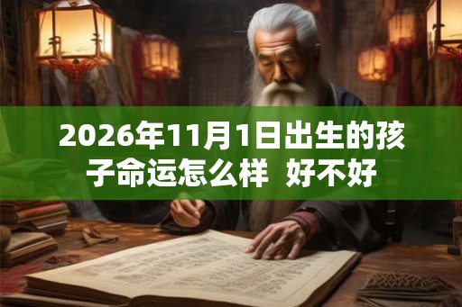 2026年11月1日出生的孩子命运怎么样  好不好