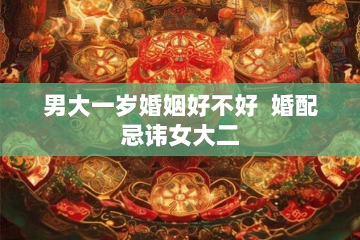 男大一岁婚姻好不好  婚配忌讳女大二