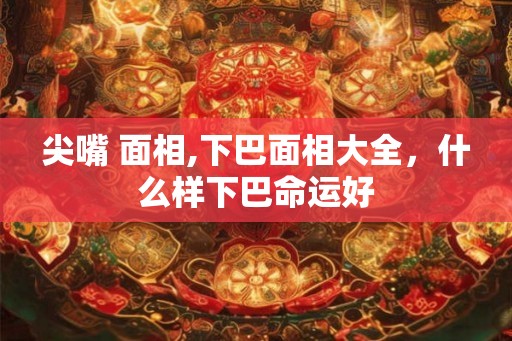 尖嘴 面相,下巴面相大全,什么样下巴命运好 尖嘴 面相,下巴面相大全,什么样下巴命运好