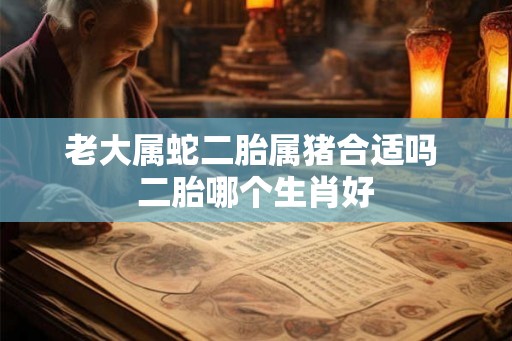 老大属蛇二胎属猪合适吗 二胎哪个生肖好