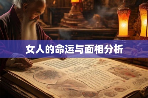 女人的命运与面相分析
