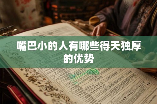 嘴巴小的人有哪些得天独厚的优势