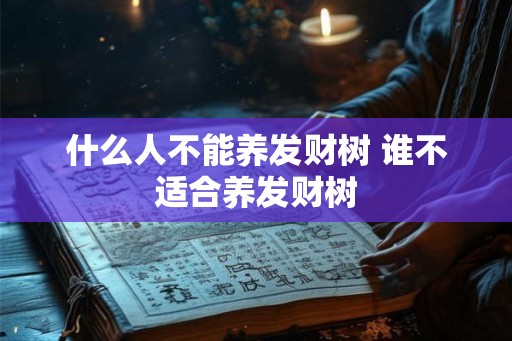 什么人不能养发财树 谁不适合养发财树 什么人不能养发财树 谁不适合养发财树