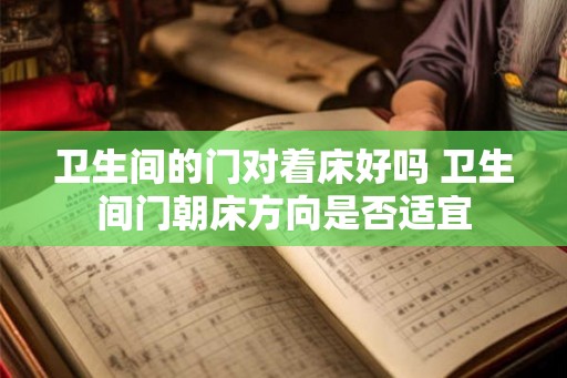 卫生间的门对着床好吗 卫生间门朝床方向是否适宜