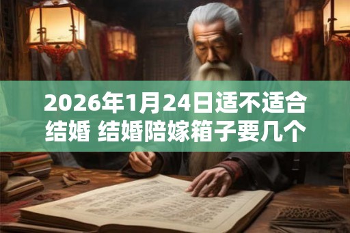 2026年1月24日适不适合结婚 结婚陪嫁箱子要几个