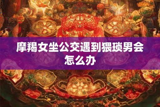 摩羯女坐公交遇到猥琐男会怎么办