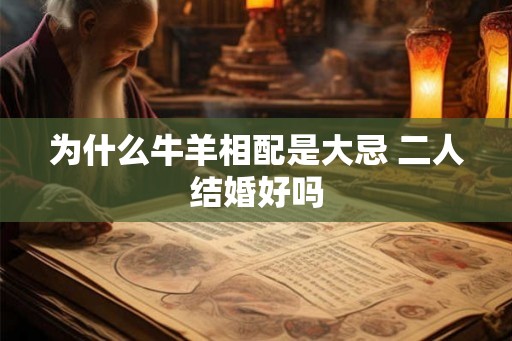为什么牛羊相配是大忌 二人结婚好吗