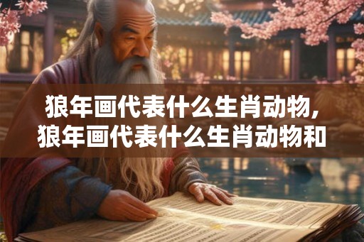 狼年画代表什么生肖动物,狼年画代表什么生肖动物和动物