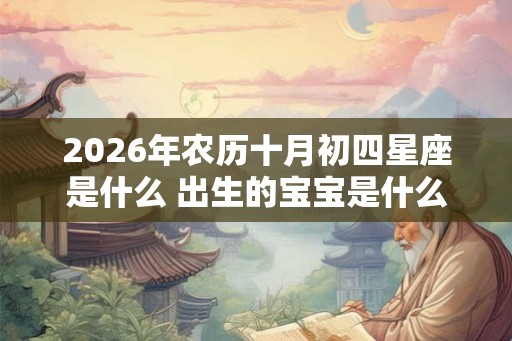 2026年农历十月初四星座是什么 出生的宝宝是什么命