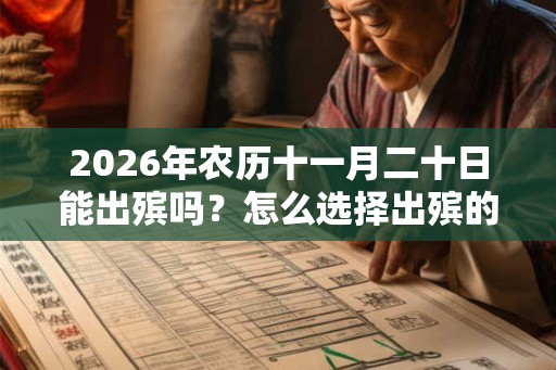 2026年农历十一月二十日能出殡吗？怎么选择出殡的日子？