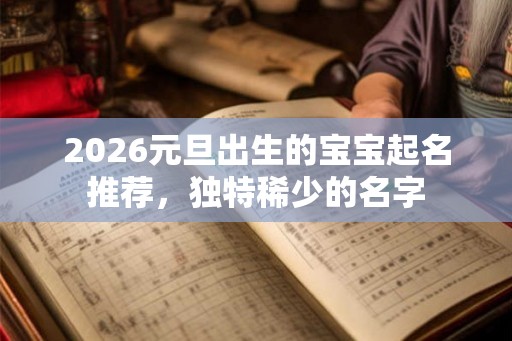 2026元旦出生的宝宝起名推荐，独特稀少的名字