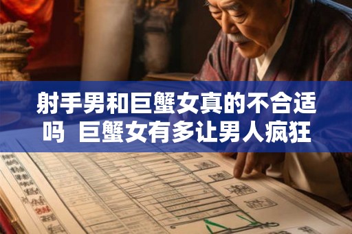 射手男和巨蟹女真的不合适吗  巨蟹女有多让男人疯狂