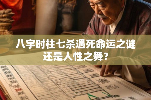 八字时柱七杀遇死命运之谜还是人性之舞？