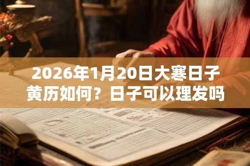2026年1月20日大寒日子黄历如何？日子可以理发吗？