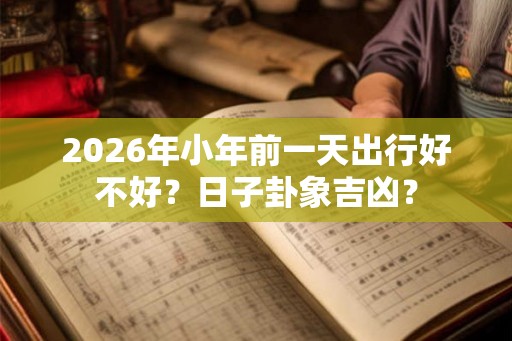 2026年小年前一天出行好不好？日子卦象吉凶？