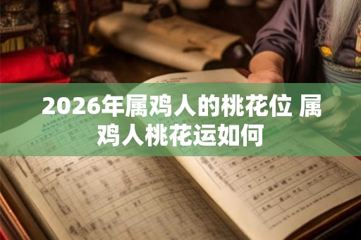 2026年属鸡人的桃花位 属鸡人桃花运如何