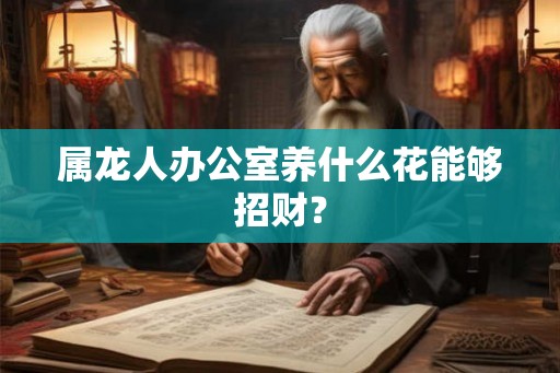 属龙人办公室养什么花能够招财？