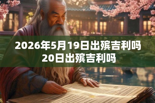 2026年5月19日出殡吉利吗 20日出殡吉利吗