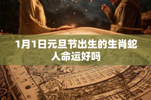 1月1日元旦节出生的生肖蛇人命运好吗