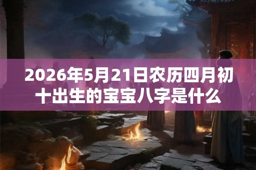 2026年5月21日农历四月初十出生的宝宝八字是什么