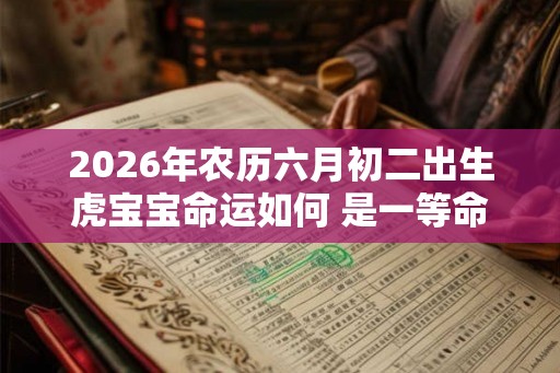 2026年农历六月初二出生虎宝宝命运如何 是一等命吗