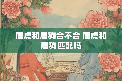 属虎和属狗合不合 属虎和属狗匹配吗 属虎和属狗合不合 属虎和属狗匹配吗