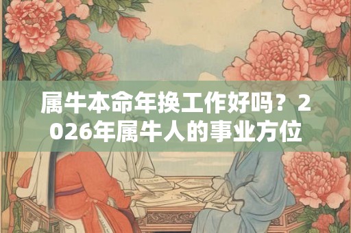 属牛本命年换工作好吗？2026年属牛人的事业方位