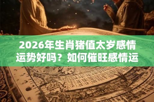2026年生肖猪值太岁感情运势好吗？如何催旺感情运？