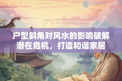 户型斜角对风水的影响破解潜在危机，打造和谐家居