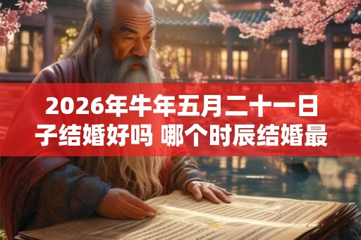 2026年牛年五月二十一日子结婚好吗 哪个时辰结婚最好