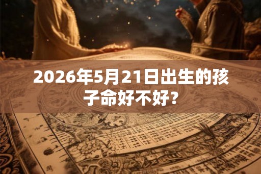 2026年5月21日出生的孩子命好不好？