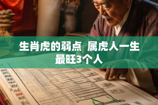 生肖虎的弱点  属虎人一生最旺3个人
