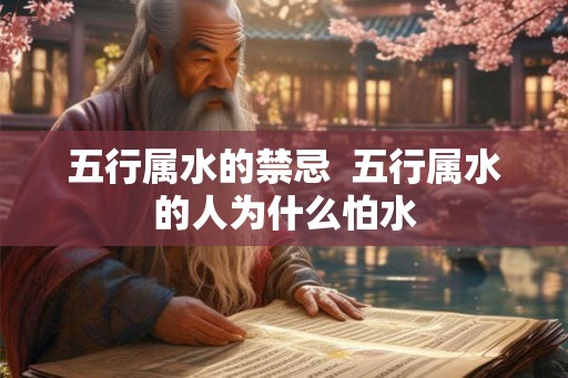五行属水的禁忌  五行属水的人为什么怕水