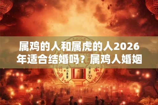 属鸡的人和属虎的人2026年适合结婚吗？属鸡人婚姻运势如何？