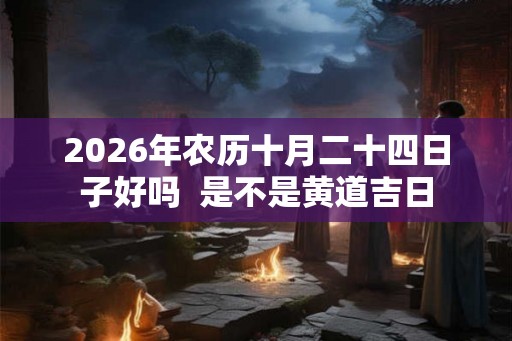 2026年农历十月二十四日子好吗 是不是黄道吉日 2026年农历十月二十四日子好吗 是不是黄道吉日