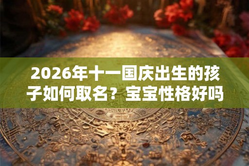 2026年十一国庆出生的孩子如何取名？宝宝性格好吗？