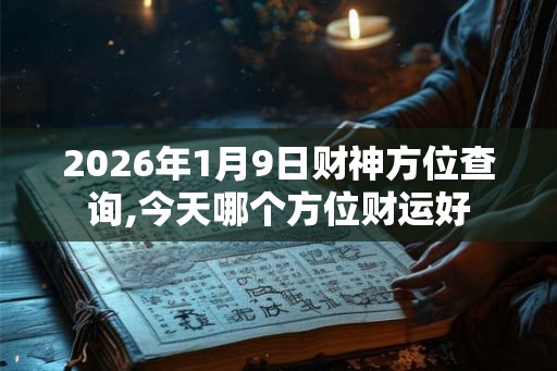 2026年1月9日财神方位查询,今天哪个方位财运好 2026年1月9日财神方位查询,今天哪个方位财运好