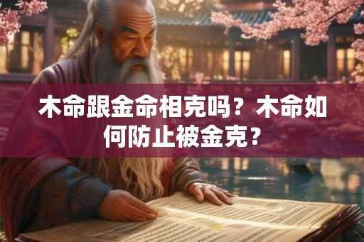 木命跟金命相克吗？木命如何防止被金克？